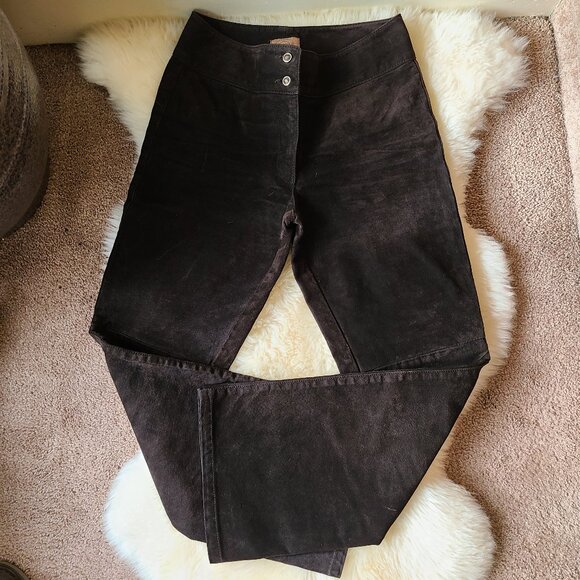 Vintage Skotts Suede Pants - Picture 2 of 10